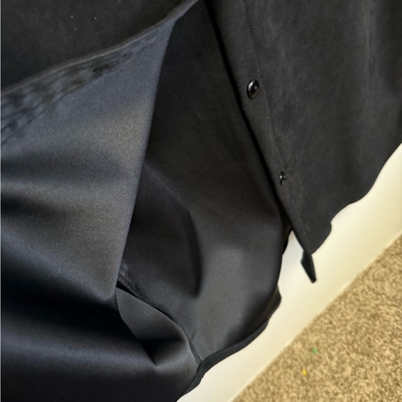 PL vintage Bill Blass Suede Button Up - Picture 4 of 4